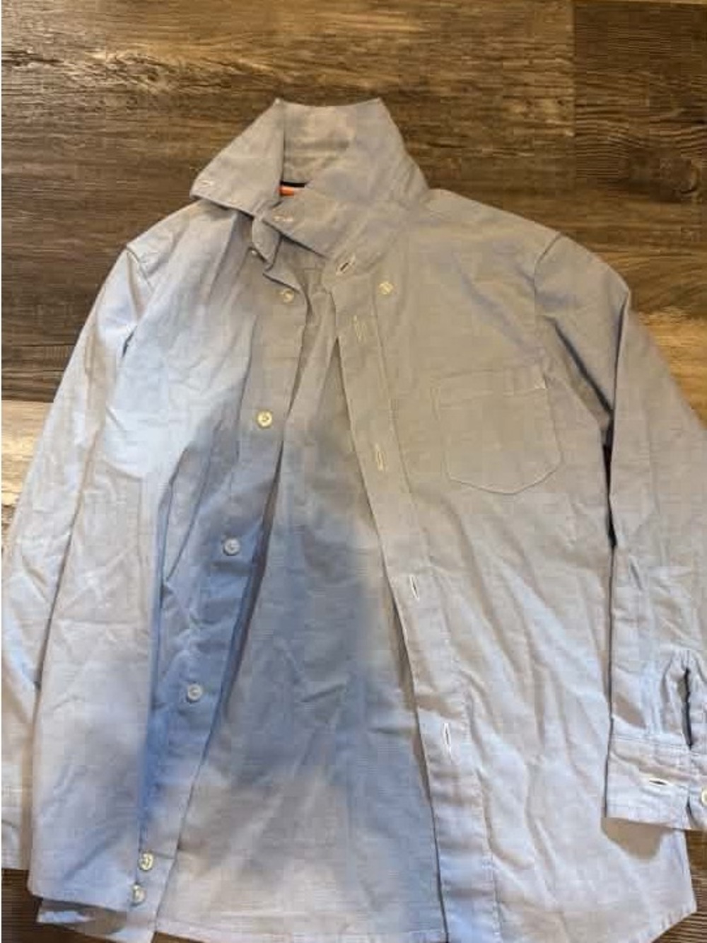 Light Blue Boy’s Button Up Shirt